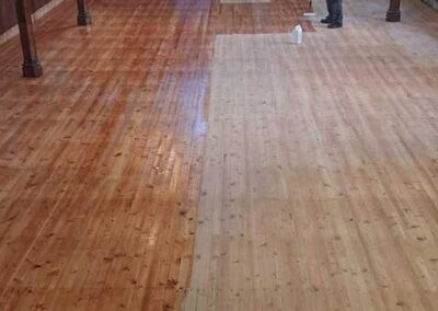 laquer maintenance wood floor by Floors doctor in London