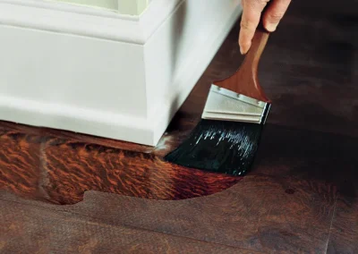wood floor waxing oiling services